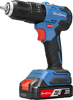 Дрель аккумуляторная  50Нм, 20В (1х2,0Ач, ЗУ, кейс, ударная, б/щ) DongCheng DCJZ2050i(TYPE DM)
