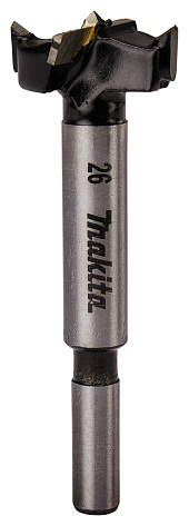 Сверло Форстнера 26х77мм ц.х. 6,5мм Makita STANDARD