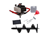 Мотобур до 250мм, 3,3л.с. ADA GroundDrill-7 + шнек 250х800мм (2Т)