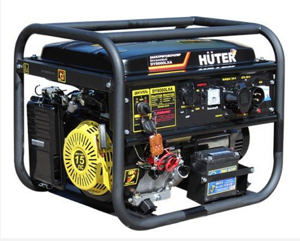 Электростанция бензиновая Huter DY8000LXA