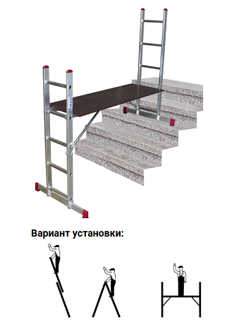 Рабочие подмости CORDA 2x5 (3в1)