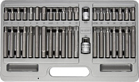 Набор бит специальных 40шт Hex Torx Spline ЗУБР