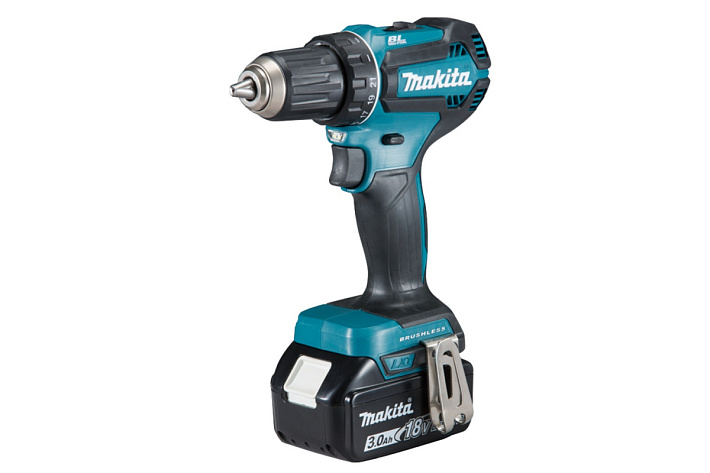 Дрель аккумуляторная Makita DDF485RF (50Нм, 18В, 1х3,0Ач, ЗУ)