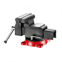 Тиски слесарные 125мм поворотные с наковальней