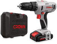 Дрель аккумуляторная CROWN CT21056LH-2 BMC (18В, 2х2.0Ач)