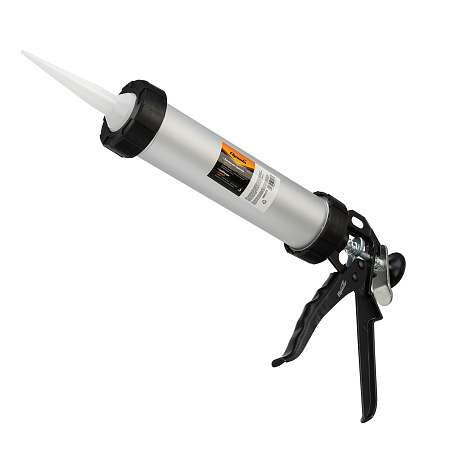 Пистолет для герметиков закрытый 400мл SPARTA (алюм)