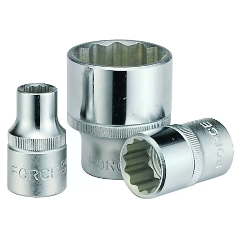 Головка 1/2" 20мм х 38мм 12-гр FORCE 