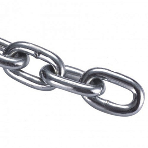 Цепь круглозвенная d-10мм*30мм G-80 (г/п 3,00т)