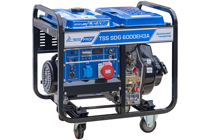 Электростанция дизельная TSS SDG 6000EH3A