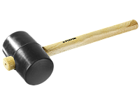 Киянка  900г черная резина, деревянная ручка STAYER
