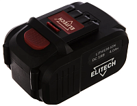 Аккумулятор 18,0 В 4,0 Ач Li-ion ELITECH.