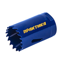 Коронка BI-METAL d=30мм ПРАКТИКА