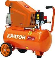 Компрессор   300 л/мин,  24л, 8 бар, прямой Кратон AC 300/24-DD (1,8кВт; 220В)