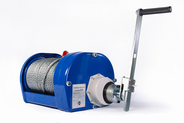 Лебедка ручная JHW (ЛТ-3) г/п 3,0 т, длина троса 40м TOR