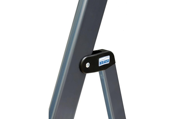 Стремянка  6 ступеней (1,25м) алюминиевая, лоток, крюк, анодиров. покрытие, степени 125мм MONTO Securo (гарантия 5 лет)