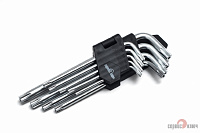 Набор ключей TORX T10-T50 9шт с отверстием СЕРВИС КЛЮЧ