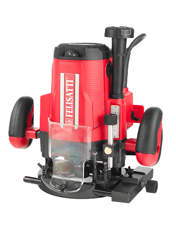 Фрезер 2000Вт (цанга 6/8/12мм, ход фрезы 55мм, 12000-23000 об/мин, конст) Felisatti HD FT6105