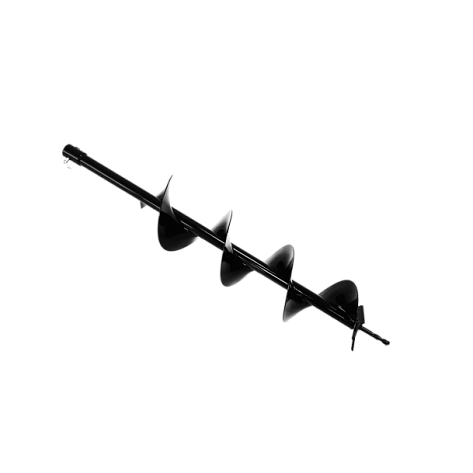 Шнек для грунта 200х800мм VILLARTEC D532  (вал 20мм) однозаходный