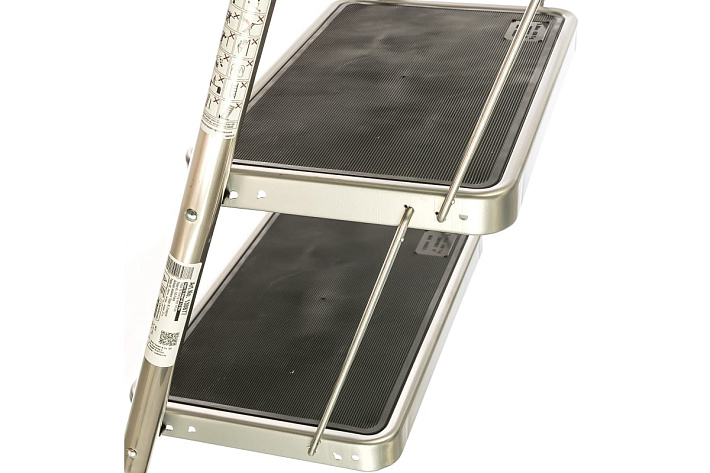 Стремянка  3 ступени (0,75м) резиновые ступени MONTO Toppy XL (гарантия 5 лет)