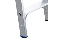 Стремянка  7 ступеней (1,65м) алюминиевая, лоток, крюк STABILO (гарантия 10 лет)