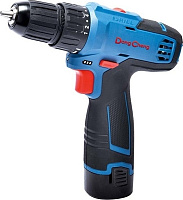 Дрель аккумуляторная  40Нм, 16В (2х2,0Ач, ЗУ, кейс, б/щ) DongCheng DCJZ1604(TYPE E)