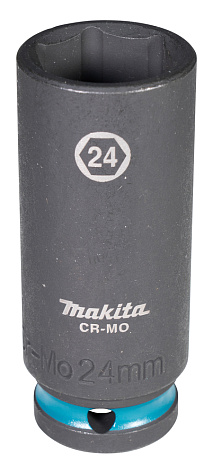 Головка ударная 1/2" 24мм х 80мм 6-гр Makita