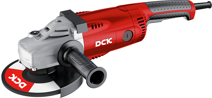 Угловая шлифовальная машина DCK KSM06-180 (d180, 2100Вт, п/п)