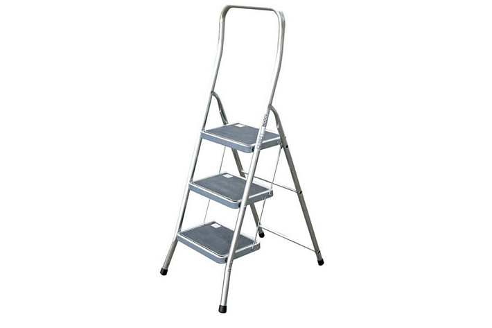 Стремянка  3 ступени (0,75м) резиновые ступени MONTO Toppy XL (гарантия 5 лет)