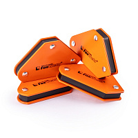 Набор угольников магнитных FIX KIT-4 (4шт/комплект, 45/90/135°, усилие 4х4кг) FoxWELD