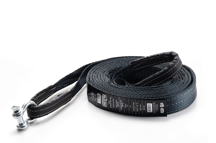 Трос буксировочный динамический 18,0т., 8,0м, 70мм скоба/скоба HITCH PROFESSIONAL