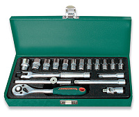 Набор инструмента  18 пр Jonnesway 1/4