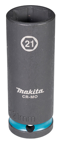 Головка ударная 1/2" 21мм х 80мм  6-гр Makita