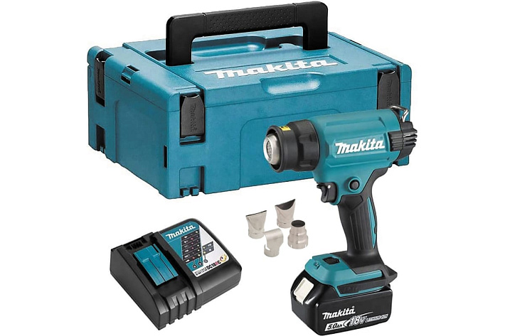 Термопистолет аккумуляторный Makita DHG181RT1J