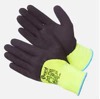 Перчатки обливные латексное одинарное вспененное покрытие Нейлоновые р-р 9 (Упаковка: 12/240) GWARD