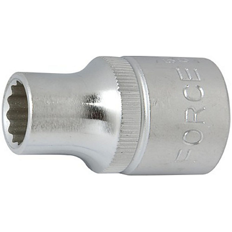Головка 1/4"  8мм х 25мм 12-гр FORCE