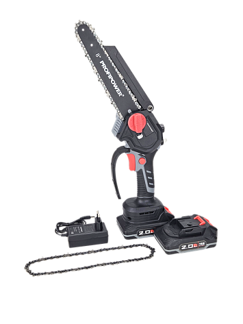 Пила цепная аккумуляторная ProfiPower MKGSH-18V (2х2Ач, ЗУ)