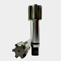 Метчик машинно-ручной М52 х 1,5мм, одинарный, для сквозных отверстий ВИЗ