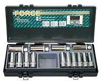 Набор головок 14 пр FORCE 1/2