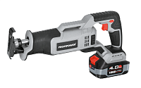 Пила сабельная аккумуляторная 18В ProfiPower MKDJR-18V (2х2Ач, ЗУ, кейс) б/щ НОВИНКА