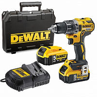 Дрель аккумуляторная DeWalt DCD 791 P2 (18 В, 2 аккумх5А/ч Li-ion)