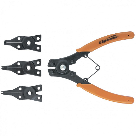 Набор съёмников стопорных колец 4 насадки SPARTA 