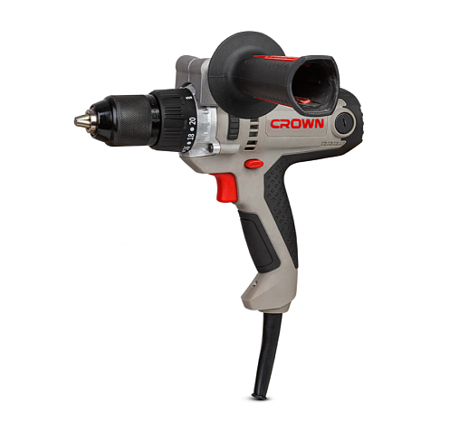 Дрель CROWN CT10152 (420Вт)