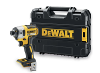 Шуруповерт/винтоверт аккумуляторный 18В, 205Нм DeWalt DCF887N (без АКБ и ЗУЭ, кейс) ударный,б/щ
