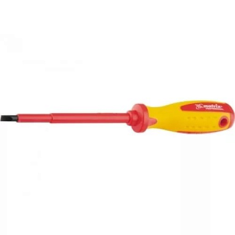 Отвертка диэлектрическая SL3,0х80мм MATRIX INSULATED