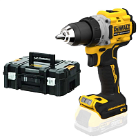 Дрель аккумуляторная 18В,  90Нм DeWalt DCD805NT (без АКБ и ЗУ) ударная, б/щ