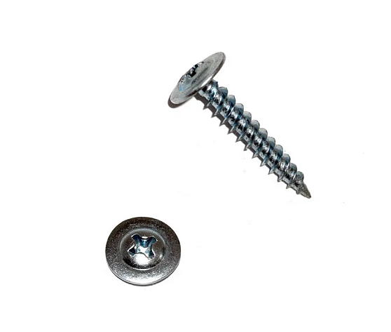 Саморез острый  4,2х 16мм (с шайбой), оцинкованный