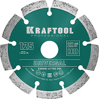 Диск алмазный 125х22х2,4мм по бетону KRAFTOOL LASER-UNIVERSAL