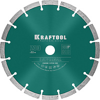 Диск алмазныйт 230 х 22мм KRAFTOOL LASER-UNIVERSAL  (10х2.8мм)