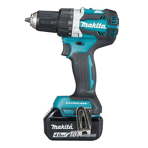 Дрель аккумуляторная Makita DDF484RME (54Нм, 18В, 2х4,0Ач, ЗУ)