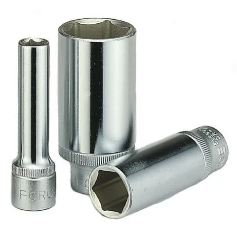 Головка 1/4" 13мм х 50мм 6-гр FORCE